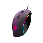 Mouse Gamer Alámbrico Primus Gladius12800P RGB de 12800 DPI con 8 Botones Programables