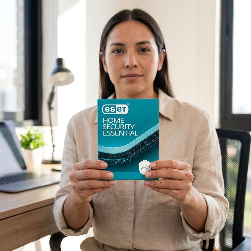 Licencia Digital ESET HOME Security Essential para 1 Dispositivo por 1 Año