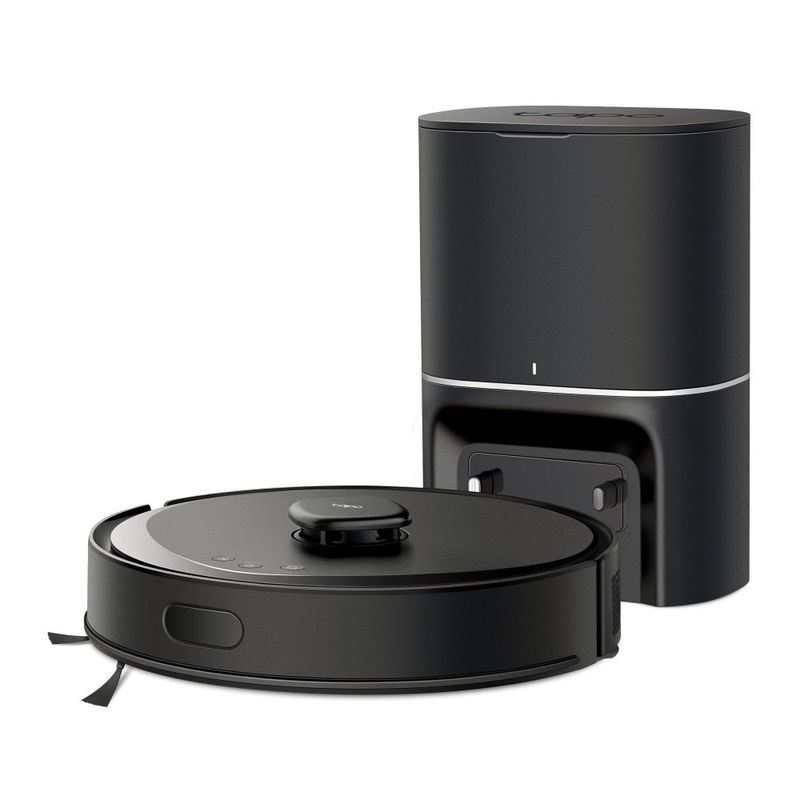 Robot Aspirador Tapo RV30 Max Plus con Estación de Vaciado Automático en Color Negro