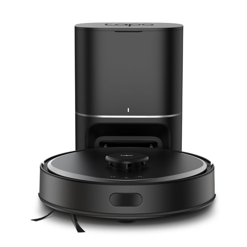 Robot Aspirador Tapo RV30 Max Plus con Estación de Vaciado Automático en Color Negro