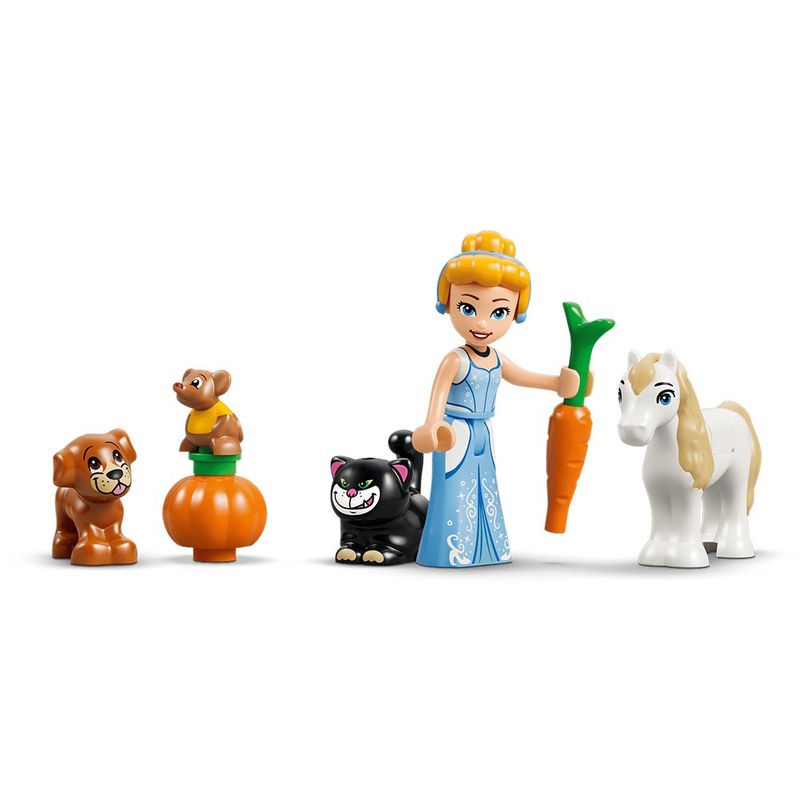 LEGO Disney Princess Castillo de Cenicienta con Amigos Animales #43283 con 149 Piezas