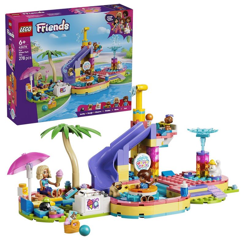 LEGO Friends Día Divertido en el Parque Acuático #42676 con 278 Piezas