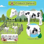 Set de Granja de Juguete con Animales y Vehículos Agrícolas Incluidos