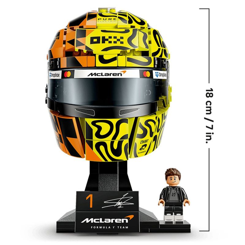 LEGO Editions McLaren F1 Team Casco de Lando Norris #43023 de 793 Piezas
