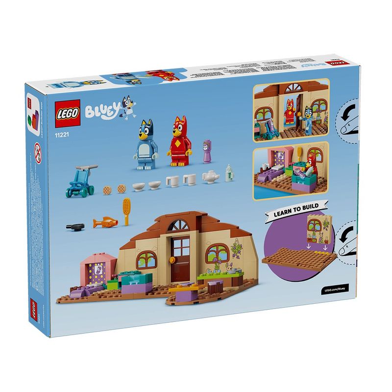 LEGO Bluey Escuela con Rusty y Bluey #11221 con 106 Piezas