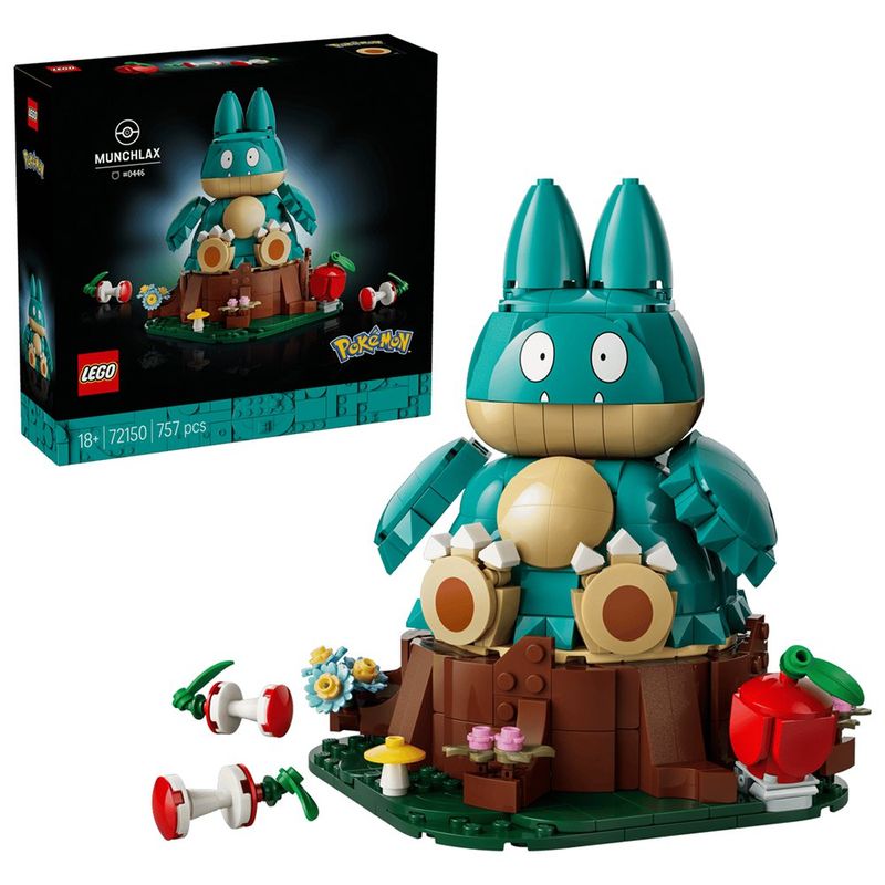LEGO Pokémon Munchlax #72150 de 757 Piezas