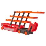 Hot Wheels City Camión Megaremolque con Capacidad para 50 Autos