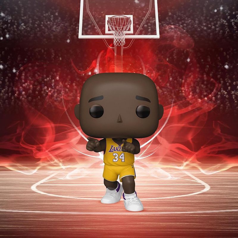 Funko Pop NBA Los Angeles Lakers Shaquille O'Neal 2000 WCF Celebration Coleccionable de Vinilo #208