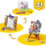 LEGO Creator 3 en 1 Cuadro Decorativo de Arte Floral #31390 con 510 Piezas