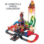 Hot Wheels City Hamburguesería al Volante con Vehículo Escala 1:64 Incluido