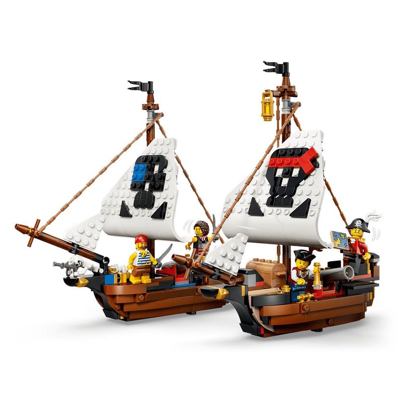 LEGO Creator 3 en 1 Barco Pirata Clásico #31387 de 1074 Piezas