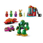 LEGO Marvel Loki vs. Team Iron Man #11211 de 204 Piezas