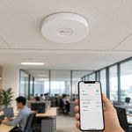 Punto de Acceso Inalámbrico Omada EAP650 Wi-Fi 6 AX3000 para Techo en Color Blanco