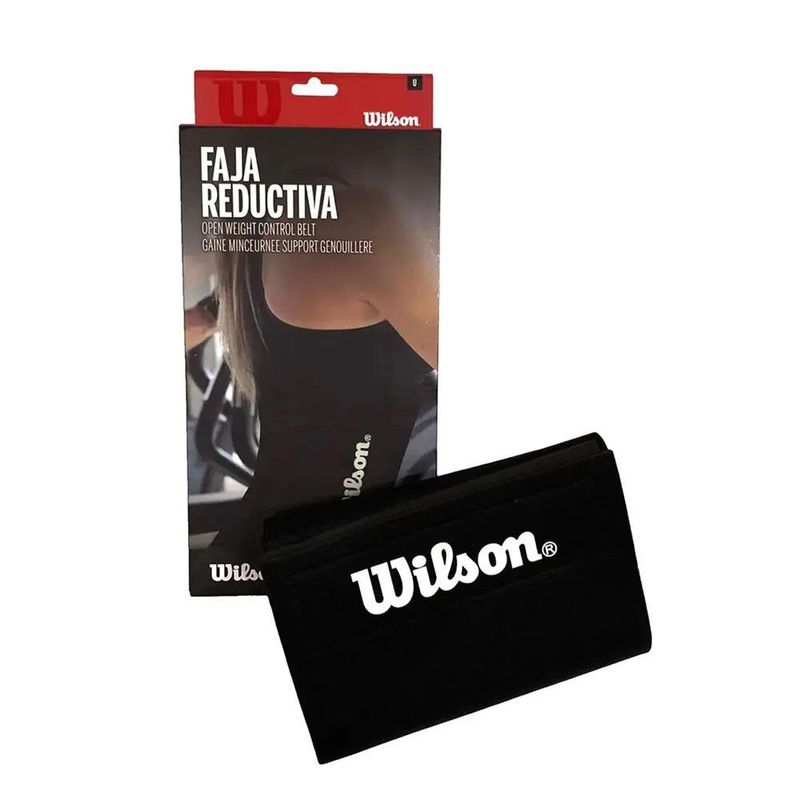 Faja Unisex Ajustable con Velcro de Neopreno Negro Talla Única