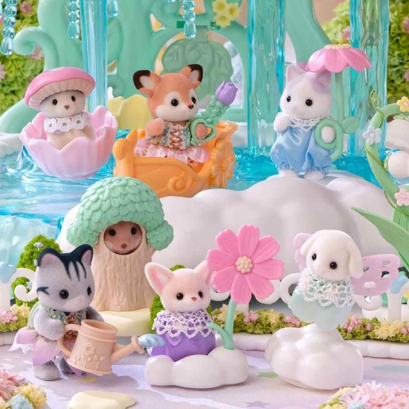 Sylvanian Families Figura Sorpresa Coleccionable Serie Blooming Baby Friends - Presentación Surtida