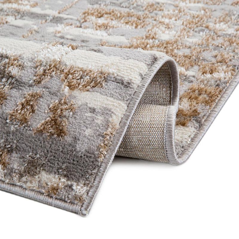 Combo Alfombra Salamanca Tierra 133x190+57X110 Cm - Viva