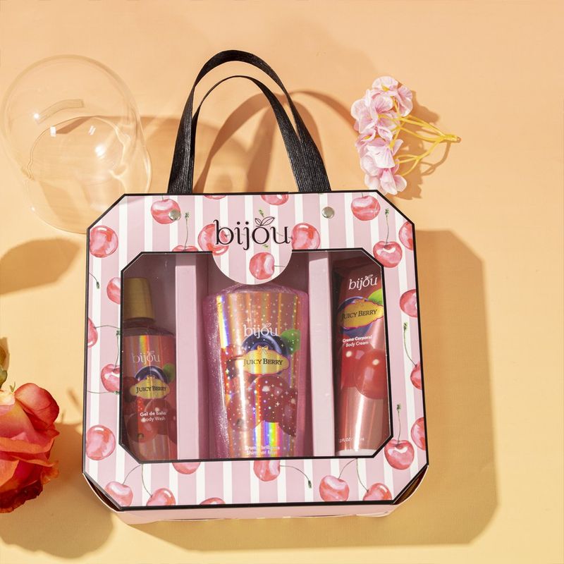 Set de Cuidado Corporal Juicy Berry Care 3 Unidades