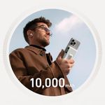 Batería Portátil MagGo con Carga Inalámbrica de 10000mAh 15W Qi2 Blanco