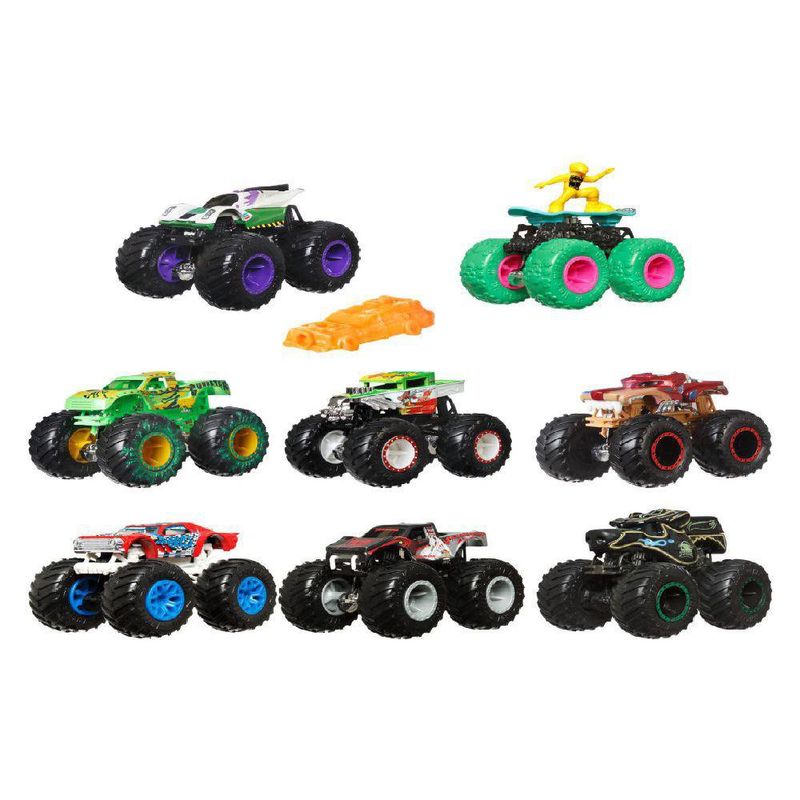 Hot Wheels Monster Truck con Llantas Gigantes Escala 1:64 - Presentación Surtida