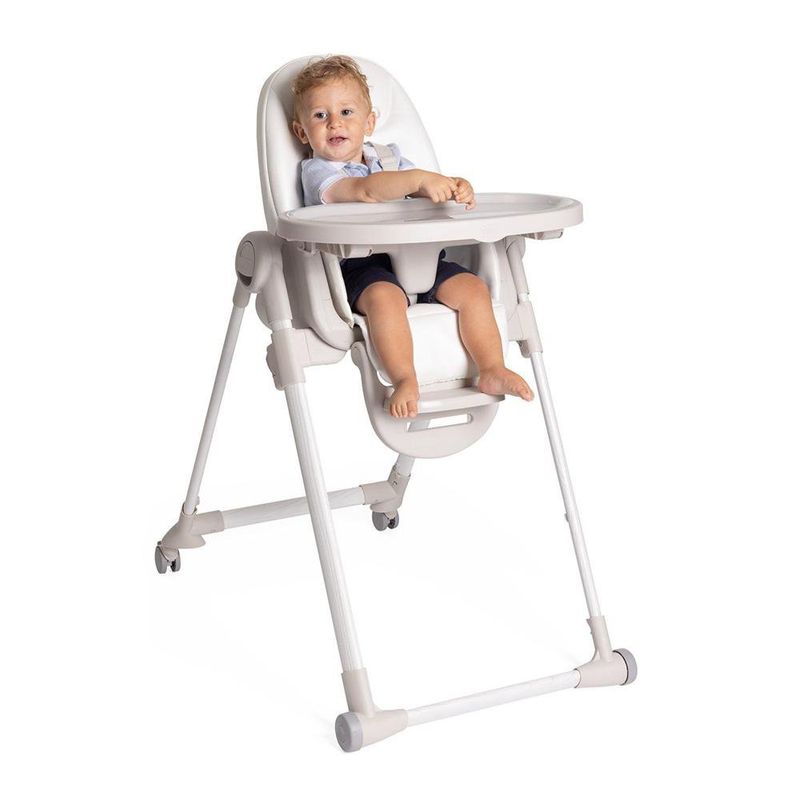 Silla de Comer para Bebé Polly Armonia Gris