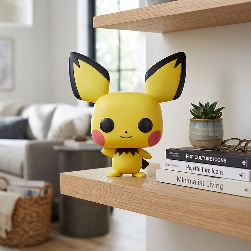 Funko Pop Pichu Acabado Perlado Coleccionable de Vinilo #579