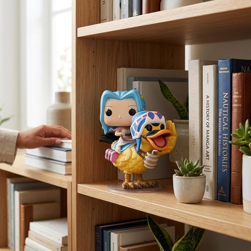 Funko Pop Rides Deluxe One Piece Vivi & Karoo Coleccionable de Vinilo #129