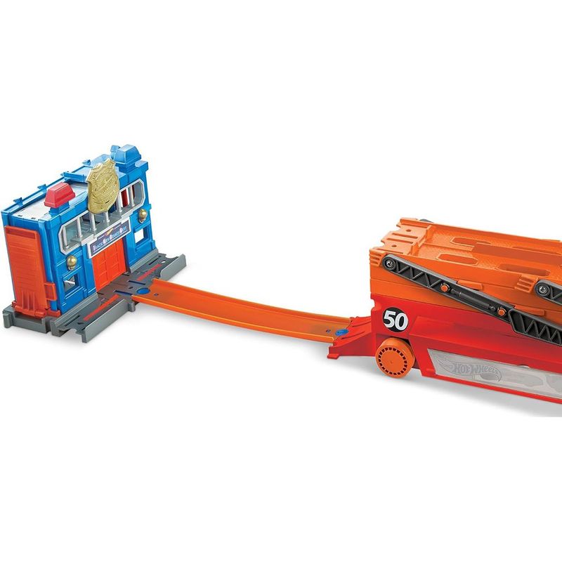 Hot Wheels Pista Mega Garaje con Elevador Manual y Gran Looping Doble