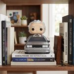Funko Pop Rides Deluxe Back to the Future Doc with Time Machine de Vinilo #133
