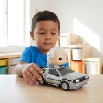 Funko Pop Rides Deluxe Back to the Future Doc with Time Machine de Vinilo #133