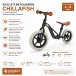 Bicicleta de Equilibrio Infantil Sin Pedales Marco Metálico Negroa y Café 10 Plg