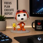 Funko Pop Snoopy Astronauta con Woodstock Coleccionable de Vinilo #1679