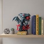 Funko Pop Dragón Negro de Ojos Rojos con Carta de Duelo Coleccionable de Vinilo #2317