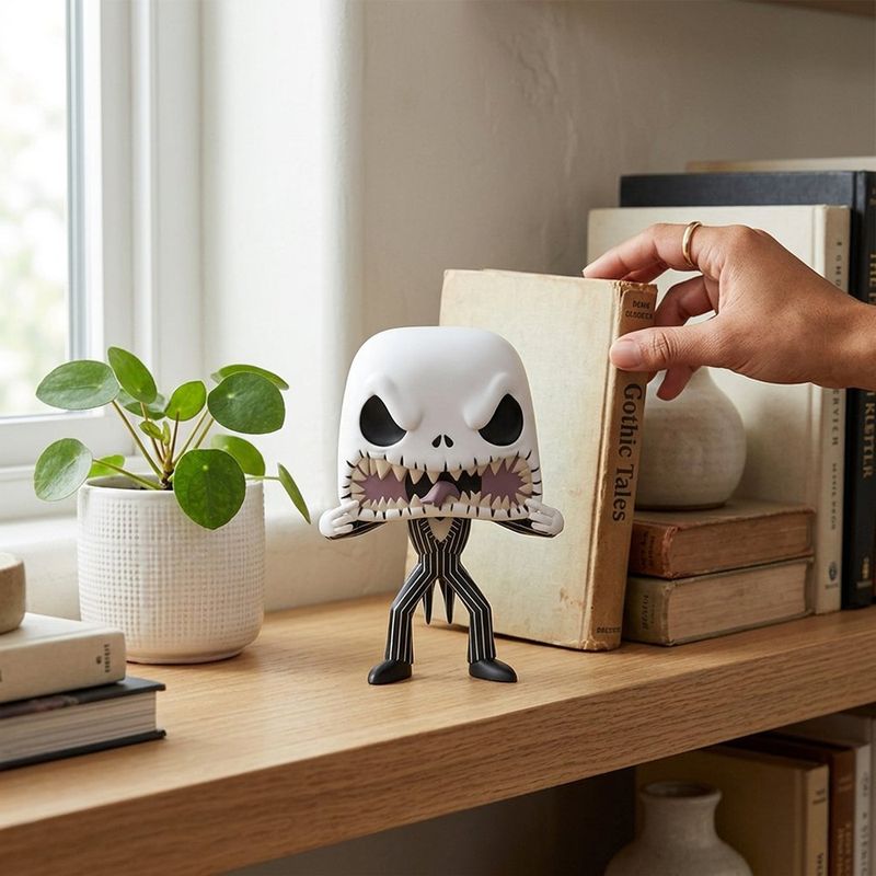 Funko Pop Jack Skellington Cara de Susto Coleccionable de Vinilo #808