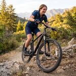 Bicicleta MTB Rin 26 de 24 Velocidades y Frenos de Disco Color Negro