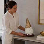 Figura Decorativa de Helado Derretido Grande 30 cm