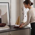 Figura Decorativa de Helado Derretido Mediano 24.5 cm