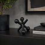 Jack Decorativo Moderno n16 x 18 x 14 cm Color Negro