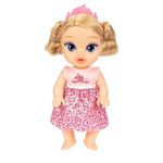 Muñeca Bebé Princess Disney 15 Plg con Tiara y Vestido - Presentación Surtida