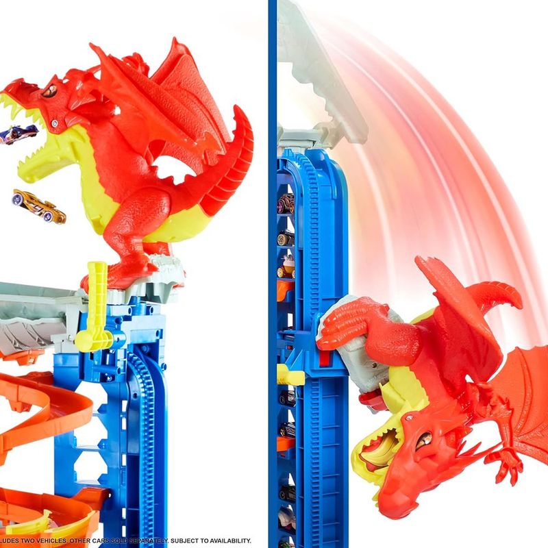 Hot Wheels MEGAgaraje Ultimate Garage de Pistas para Autos Escala 1:64 con 4 Niveles