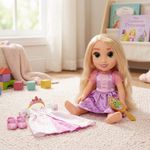 Muñeca Disney Princess con 2 Atuendos Completos y Accesorios de Moda - Presentación Surtida