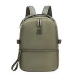 Mochila para Laptop de 14 Plg Resistente al Agua en Color Verde Olivo