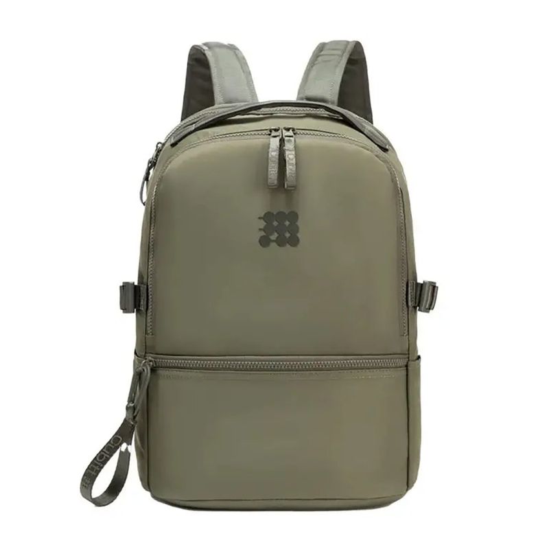 Mochila para Laptop de 14 Plg Resistente al Agua en Color Verde Olivo