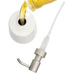 Dispensador de Jabón Alto Eco Vanity de Cerámica Color Blanco Mate