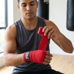 Vendas para Manos de Boxeo y Artes Marciales de 120 Plg Color Rojo
