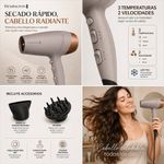 Secadora de Cabello Terapia Colágeno y Biotina Color Beige