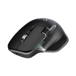 Mouse Bluetooth Recargable Ergonómico con Scroll Horizontal en Color Negro