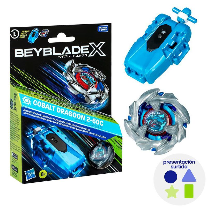 Beyblade X Deluxe String Launcher Diseños Surtidos