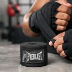Vendas para Manos de Boxeo y Artes Marciales de 120 Plg Color Negro