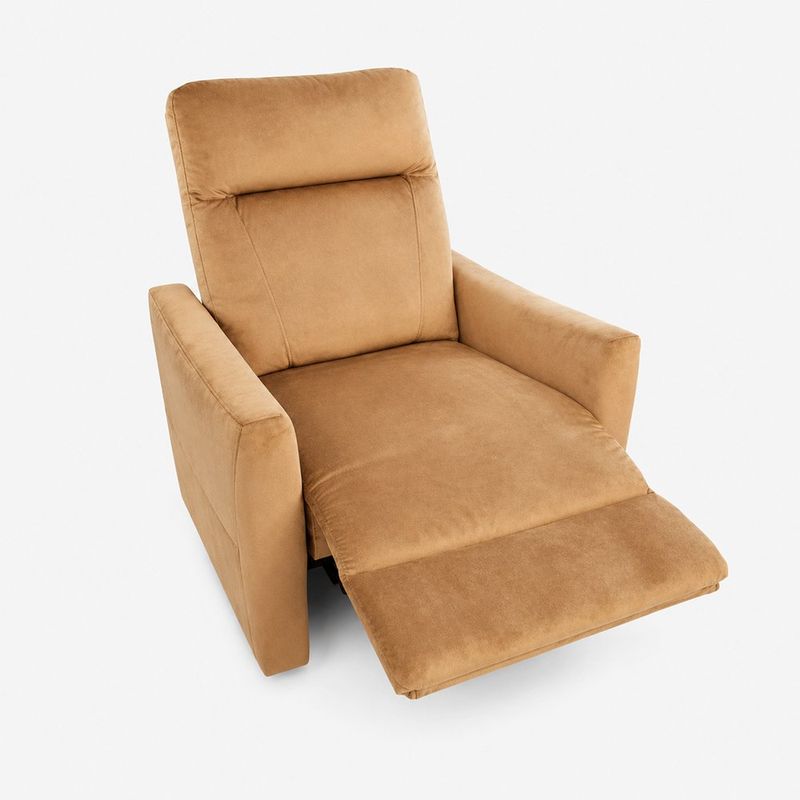 Sillón Reclinable Manual Artemisa Café Sealy 90.9 × 85.9 × 71.9 cm