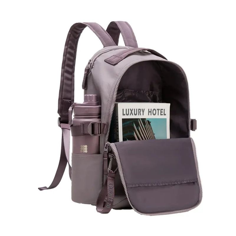 Mochila para Laptop de 14 Plg Resistente al Agua en Color Lila